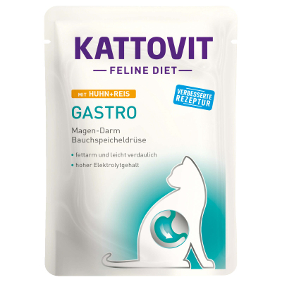 Kattovit Katzenfutter Gastro Huhn & Reis 85g