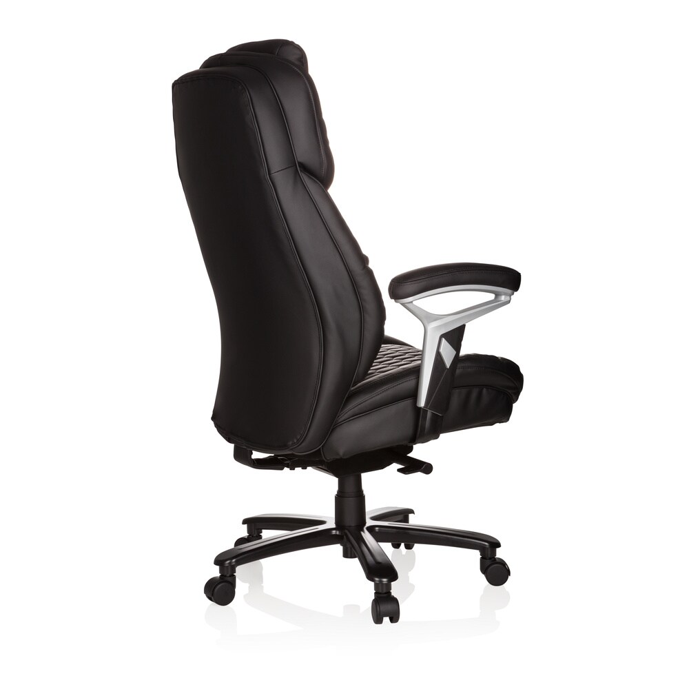 XXL Drehstuhl XXL PULLMANN Kunstleder mit Armlehnen (höhenverstellbar) hjh OFFICE
