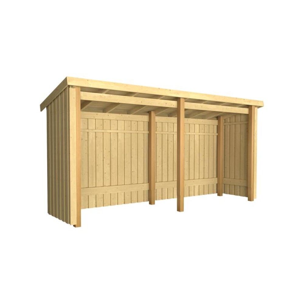 REDSKAPSBOD PLUS NORDIC 2 MODULER 4,7M²