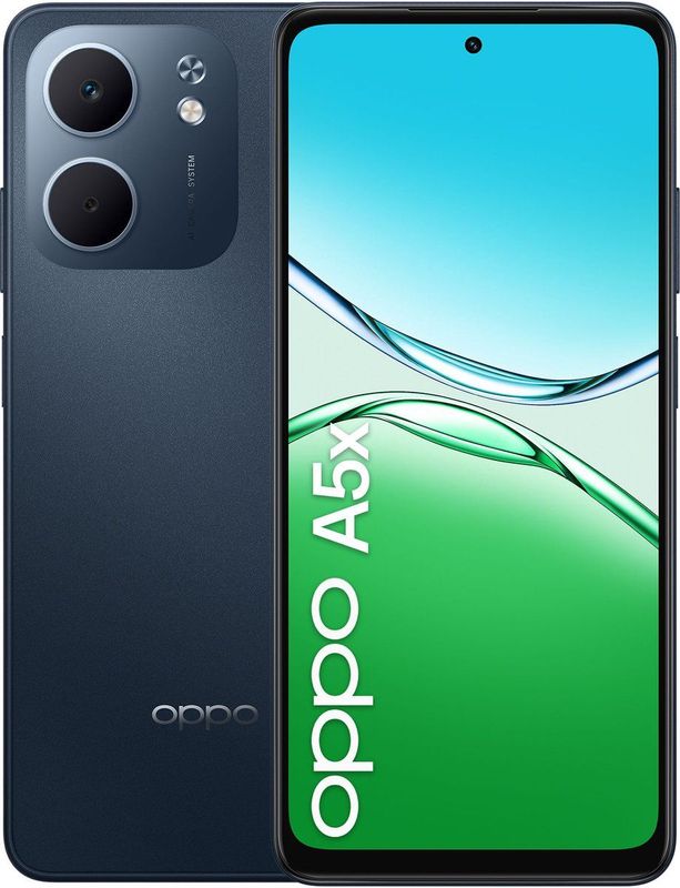 OPPO - A5x - Smartphone - Donkerblauw - 128GB - 5G