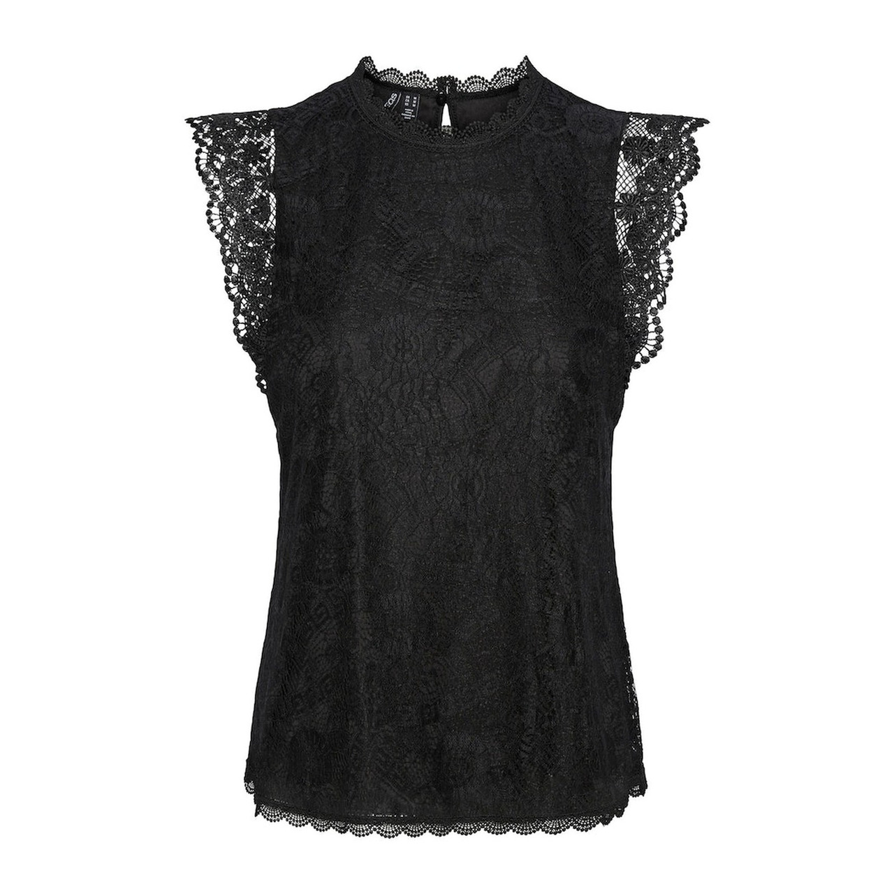 Pieces PCOLLINE SL LACE TOP NOOS BC