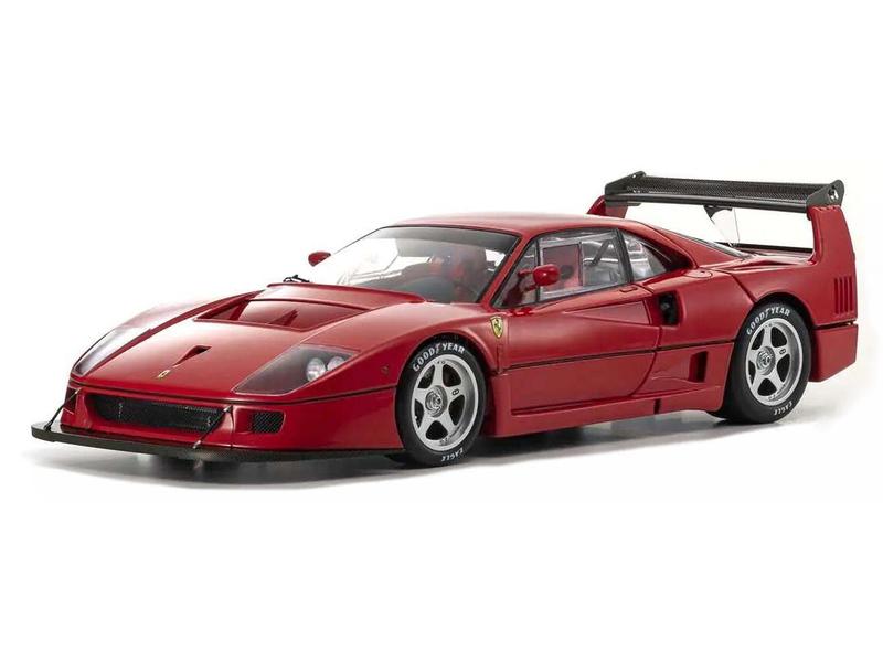 Kyosho Ferrari F40 Competizione 1989 Rot, 1:12 Detailgetreues Modellauto für Sammler im Massstab 1:12