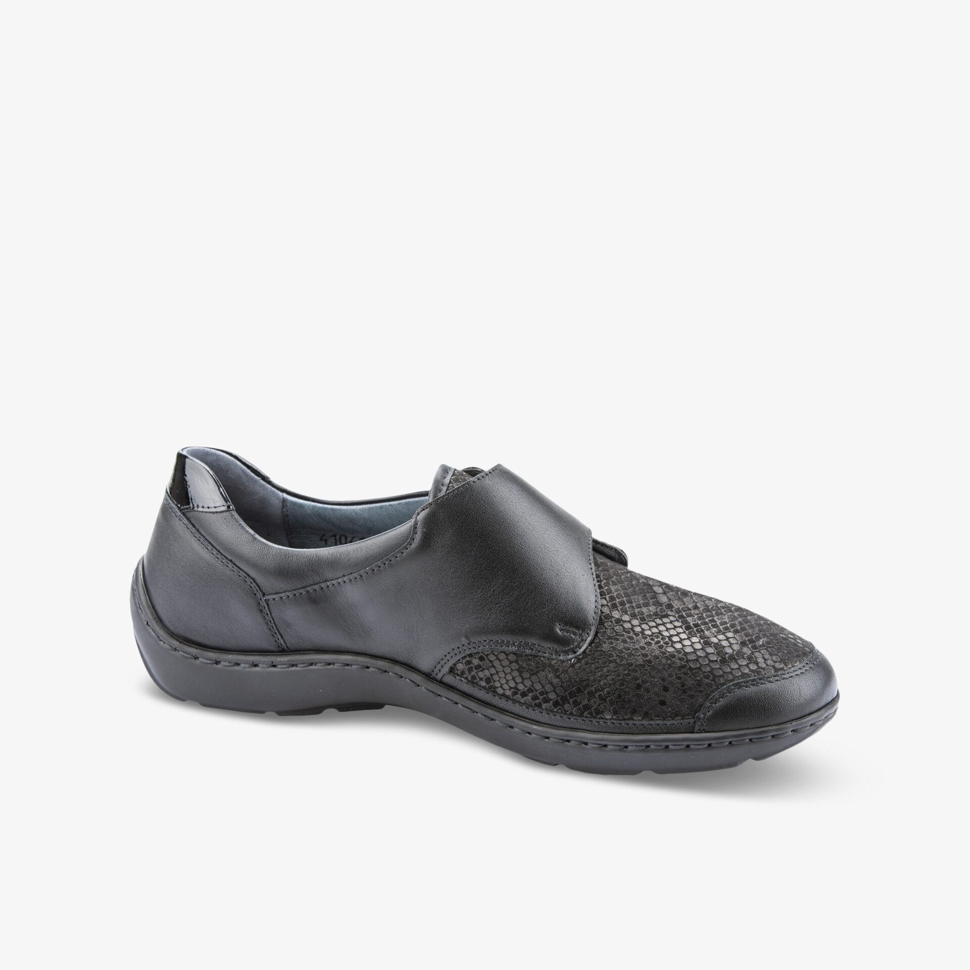 waldläufer Damen Halbschuhe schwarz