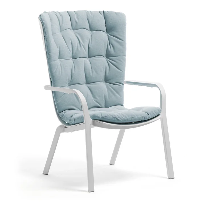 Nardi - Folio verstellbarer Outdoor-Sessel   Poggio Hocker, agave