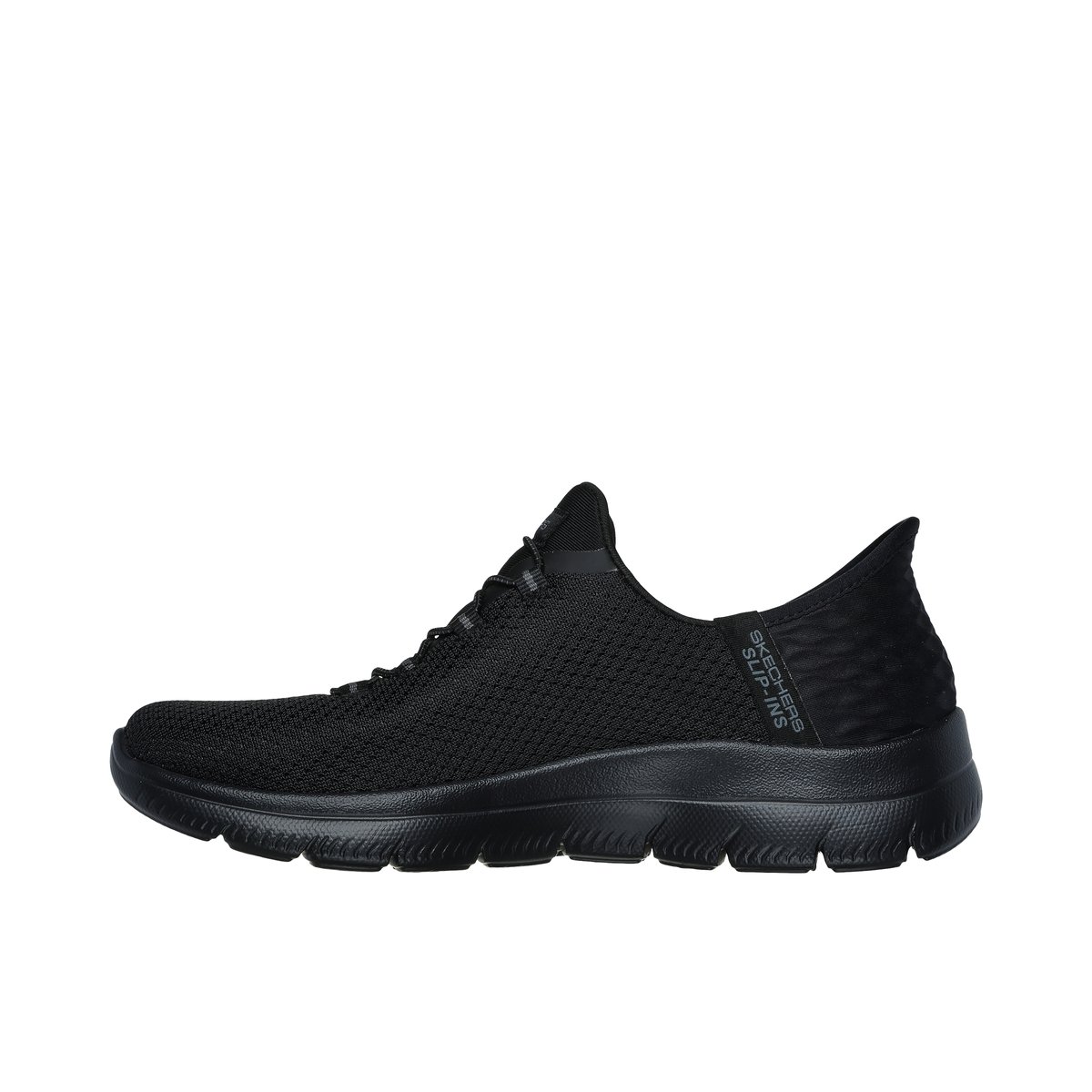2X les points-Summits2-l-Baskets - Talon plat - Noir/Noir