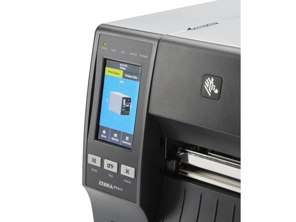 Zebra ZT400 Series ZT411 - Etiketprinter - direkte termisk/termisk overførsel - Rulle (11,4 cm) - 300 dpi - op til 254 mm/sek. - USB 2.0, LAN, seriel, USB vært, Bluetooth 4.1