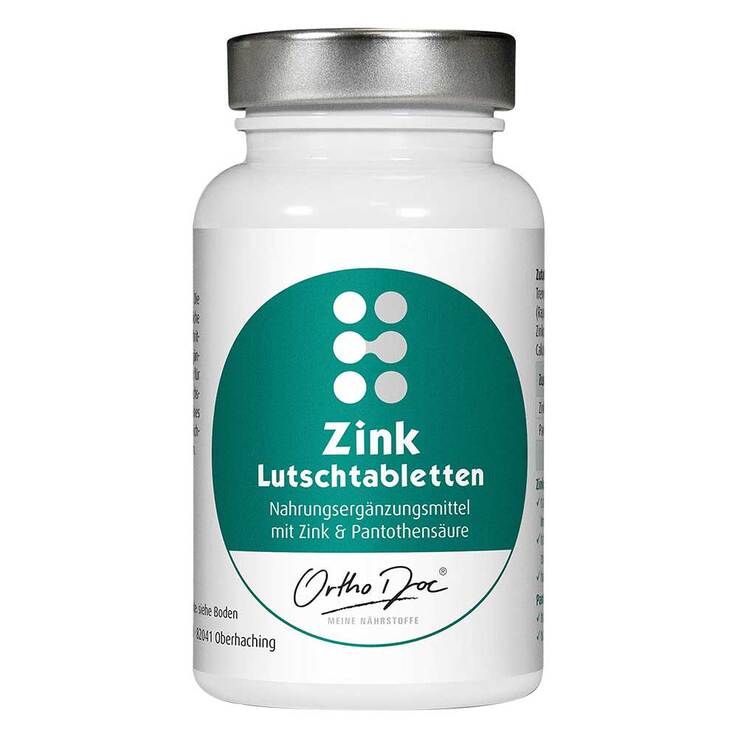 Orthodoc Zink Lutschtabletten, 90 St