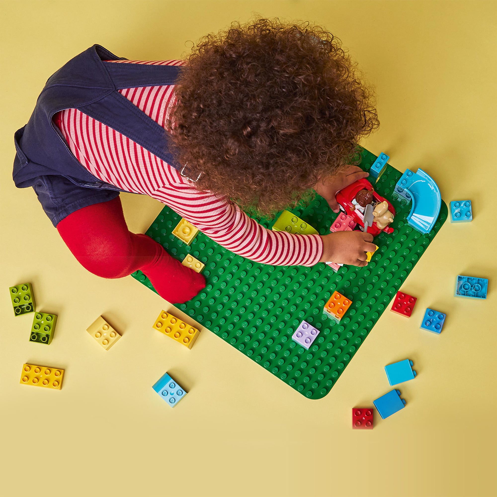 LEGO Konstruktionsspielzeug DUPLO Bauplatte in Grün
