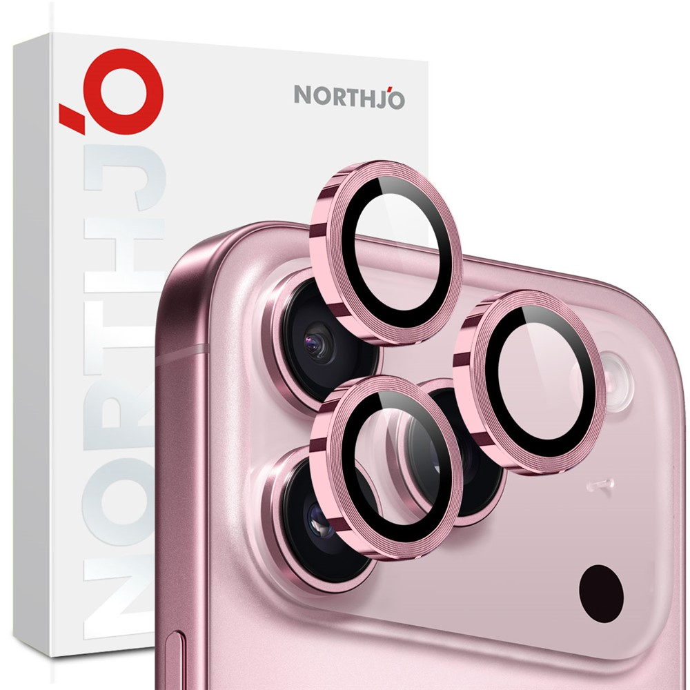 iPhone 17 Pro / 17 Pro Max Kameraschutz Objektiv Ring Protector Abdeckung - Rosa
