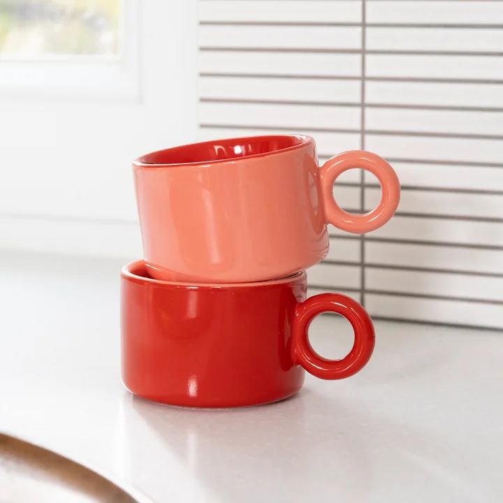&klevering - Chiquito Tasse, 0,2 L, hellblau (2er-Set)