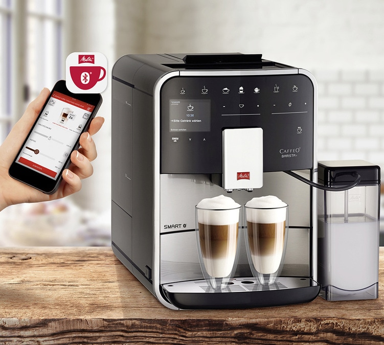 Melitta Barista T Smart Connectée Inox F840-100 Garantie 3 ans Coloris:Argent