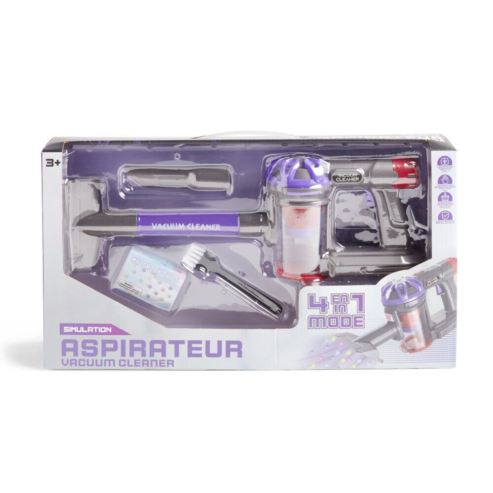 Aspirateur pour enfant 4en1 intéractif