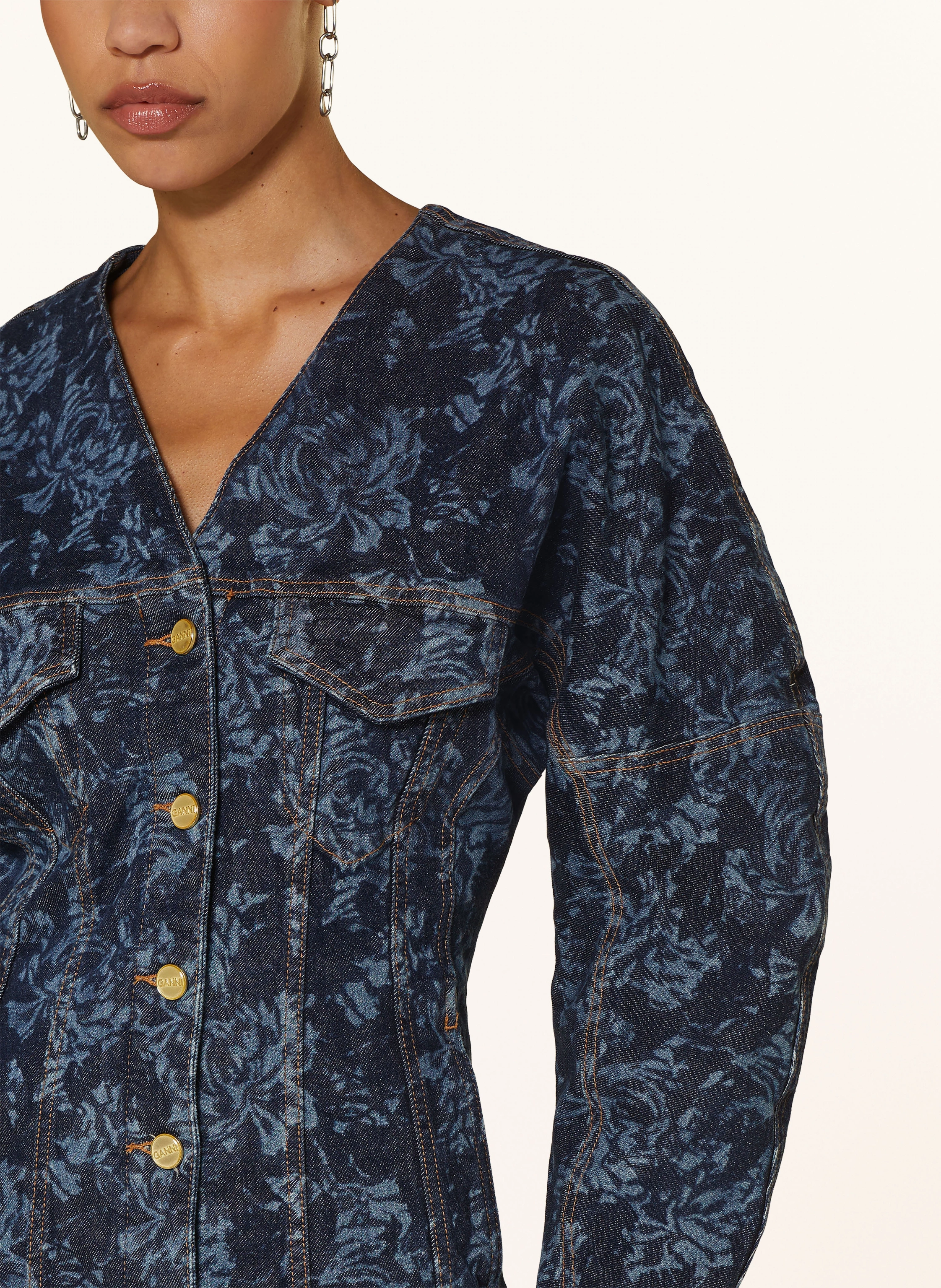 GANNI Jeansjacke