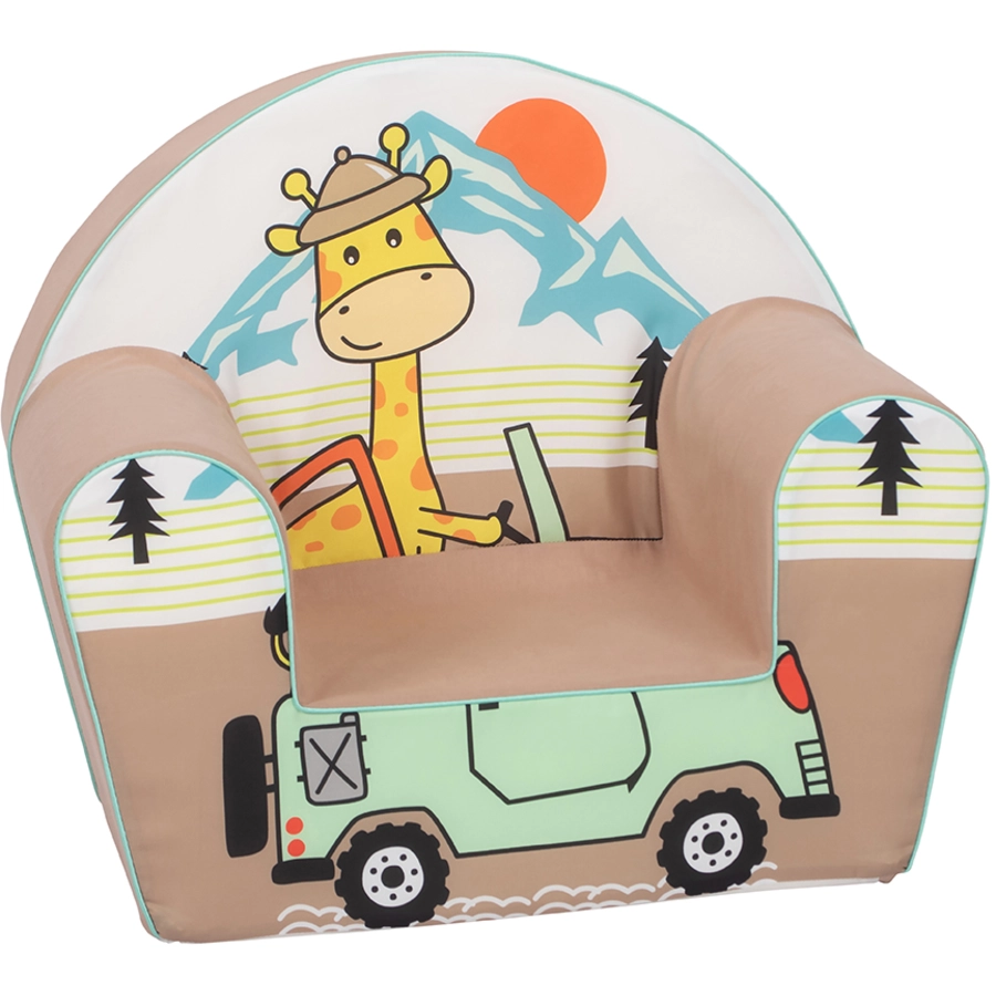 knorr toys® Kindersessel - Giraffe on tour“