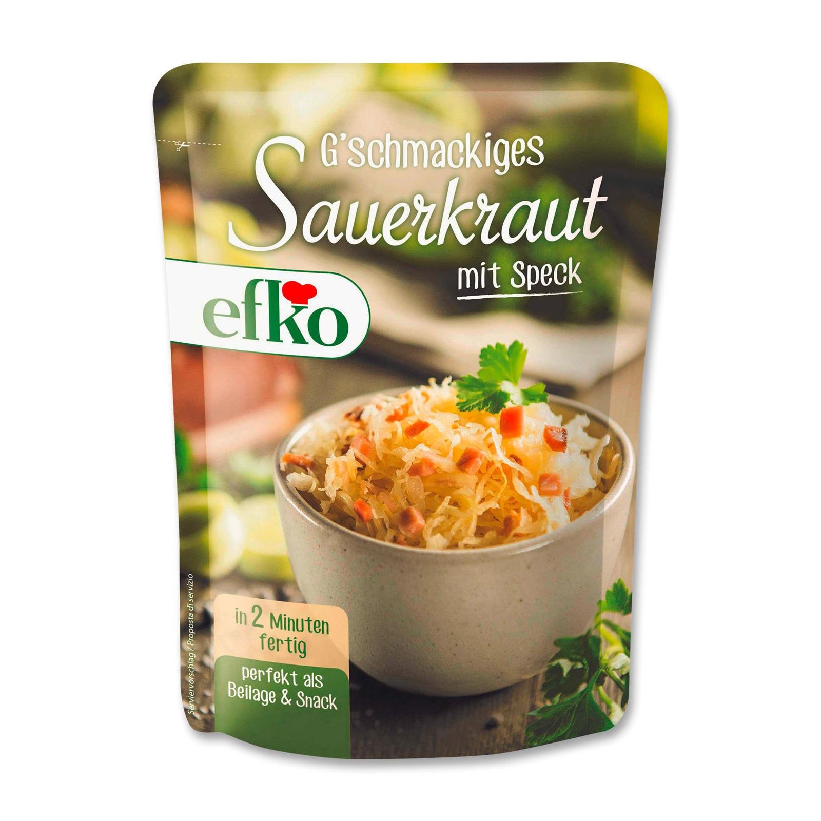 efko Sauerkraut mit Speck