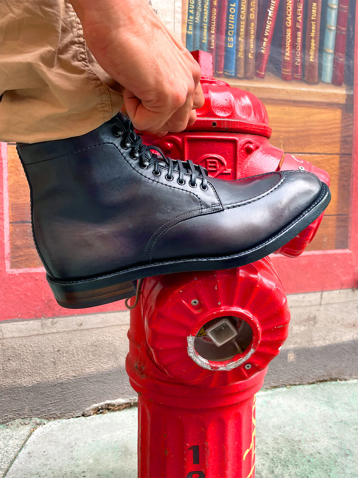 OFFICINE CREATIVE - BOOTS TEMPLE 006 ANTHRACITE
