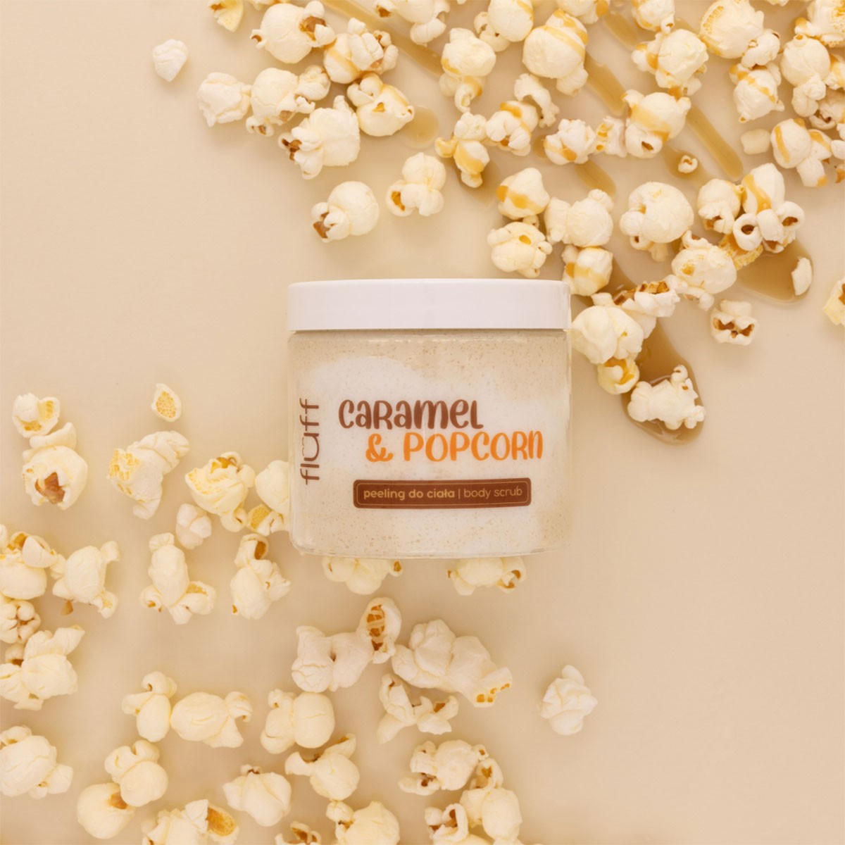 Gommage naturel - Caramel & Popcorn - Corps - 160 ml