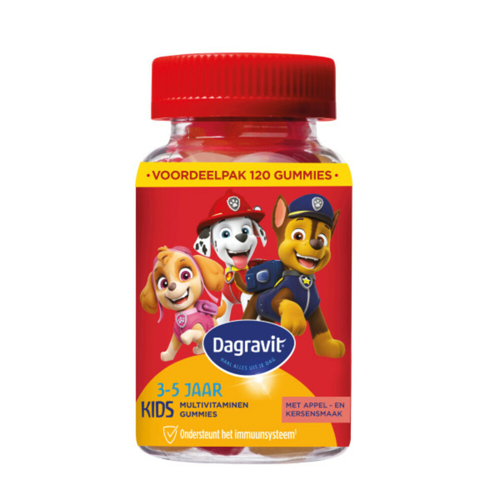 2x Dagravit Multivitamine Gummie Paw Patrol120 gummies