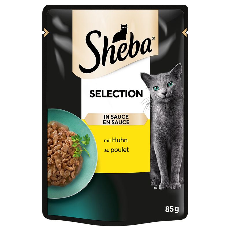 Mégapack Sheba 56 x 85 g pour chat ✓ pas cher