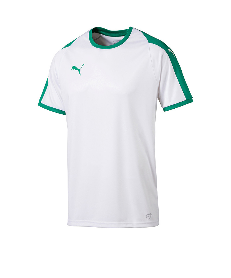 PUMA LIGA Trikot kurzarm Weiss Grün F15