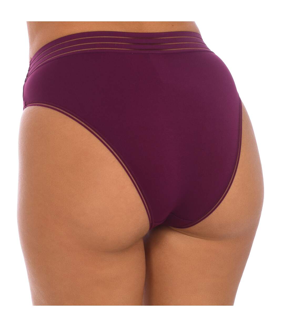 Women's Slip panties with elastic rubber waistband 00ASJ