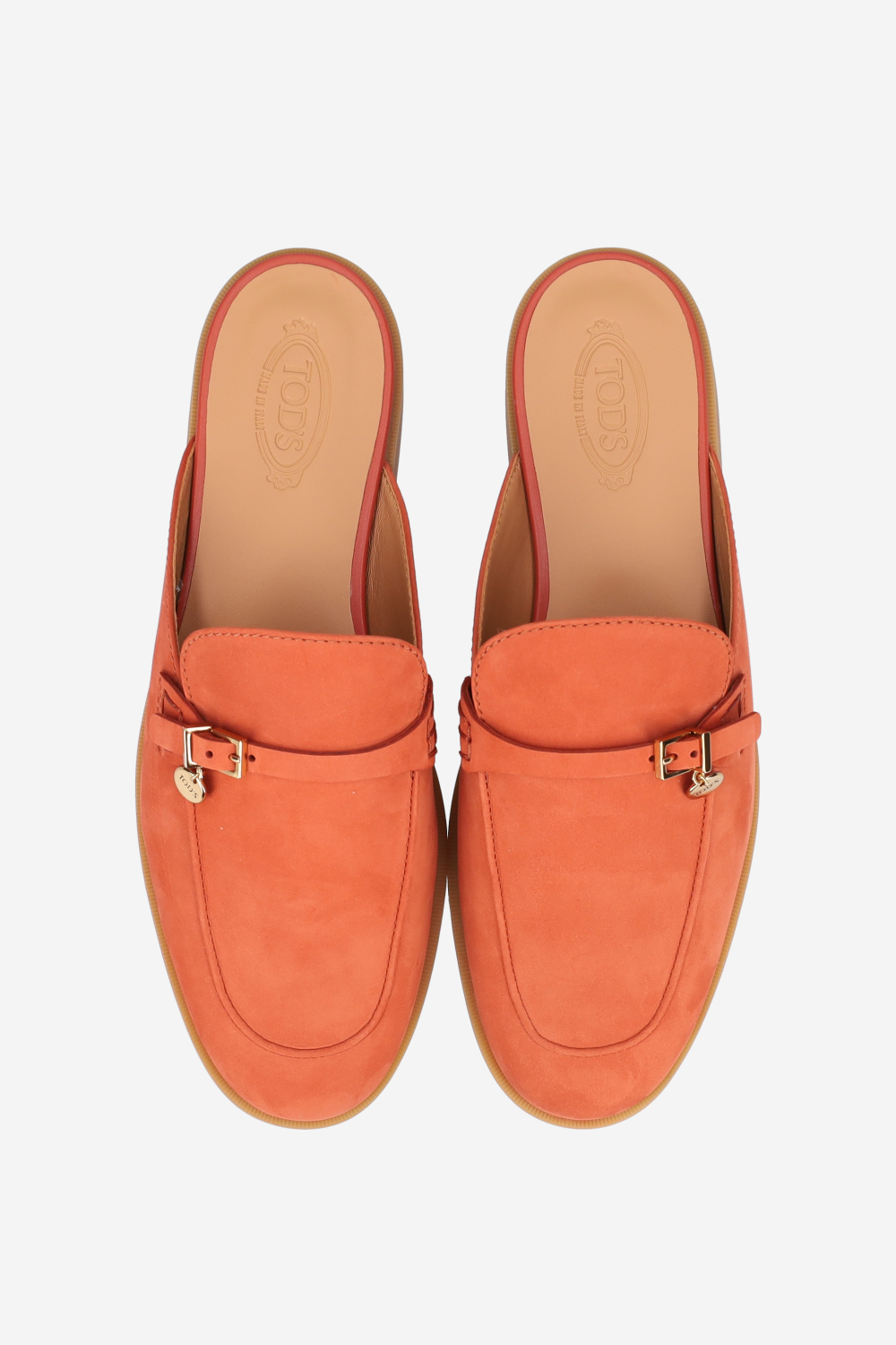 Suede mules