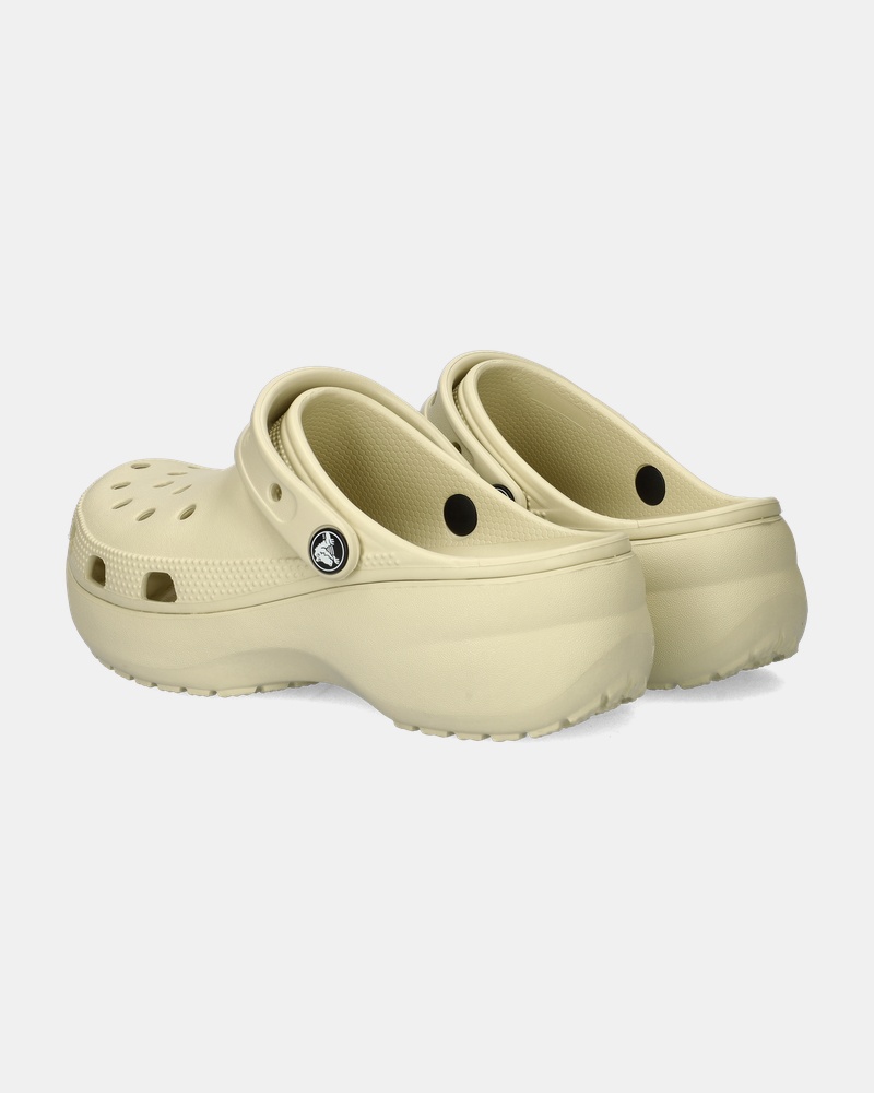 Crocs Classic Platform Instapschoenen  - beige