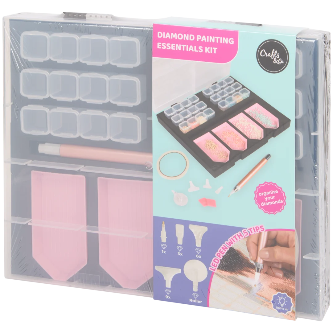 Crafts & Co diamond painting kit 25,5 x 21,5 x 4 cm