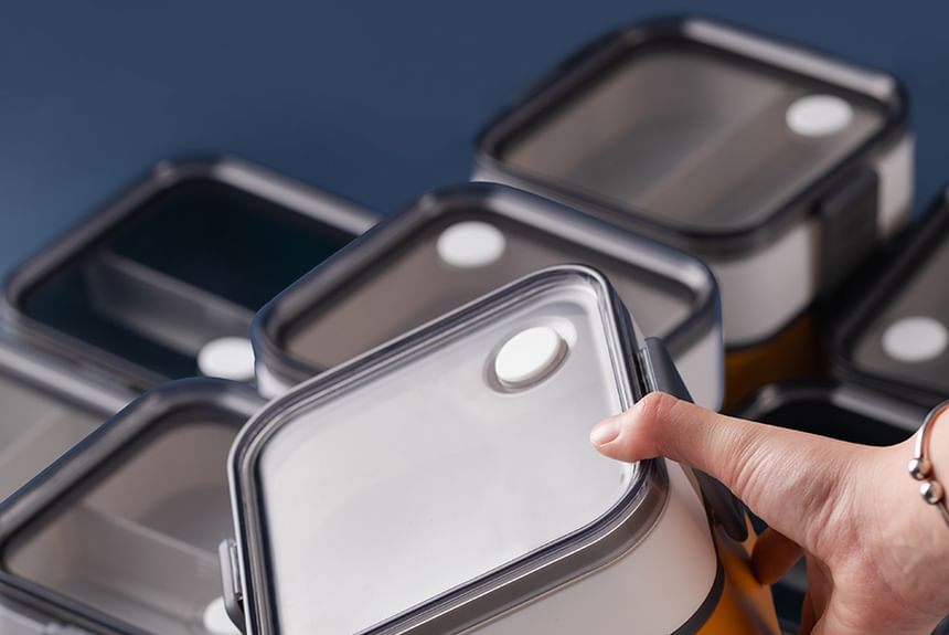 Koringa - Plastic lunchbox / bestek / tas / soepcontainer / set