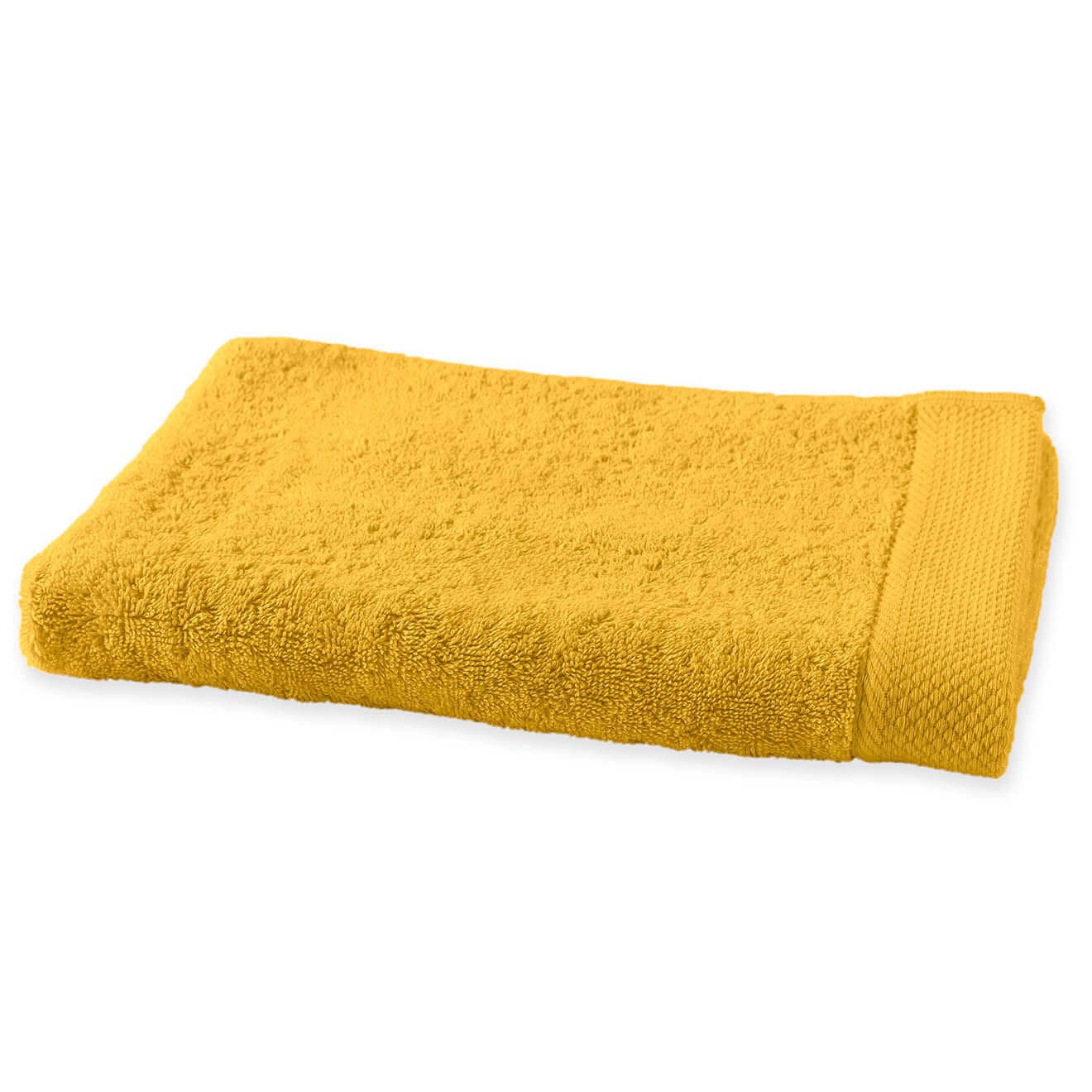 Soft by Perle de Coton Serviette de toilette safran - 50x100 cm
