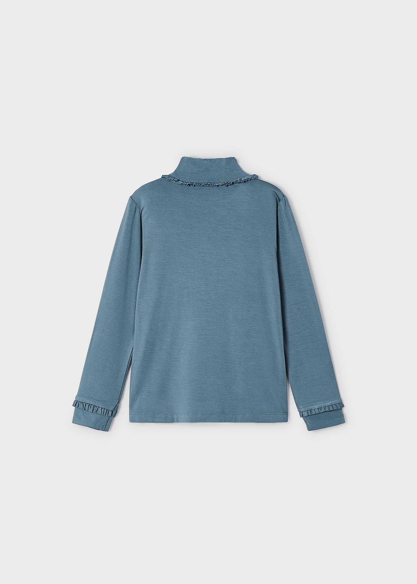 Camiseta feminina com estampa de meio cisne