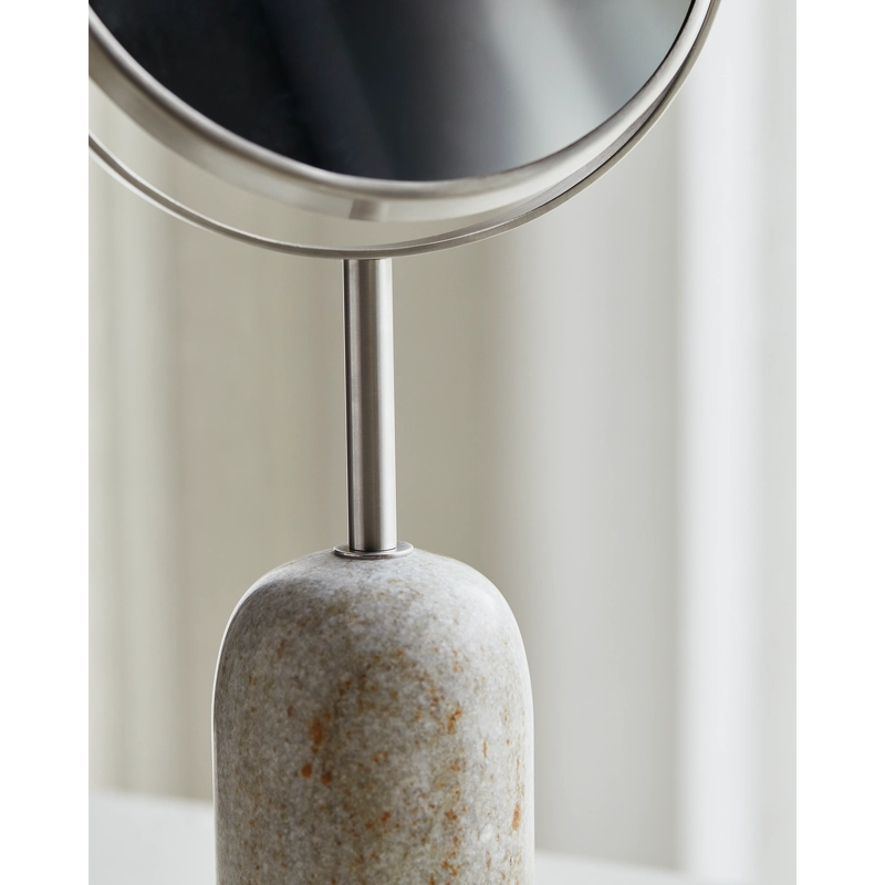 Meraki Double Sided Mirror Marble Beige