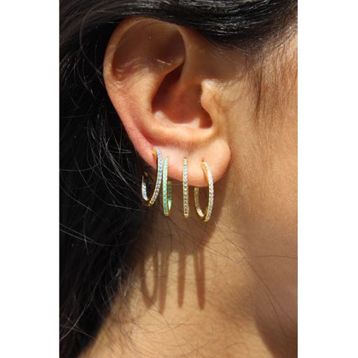 Pico Rainy Grande Hoops, Multi