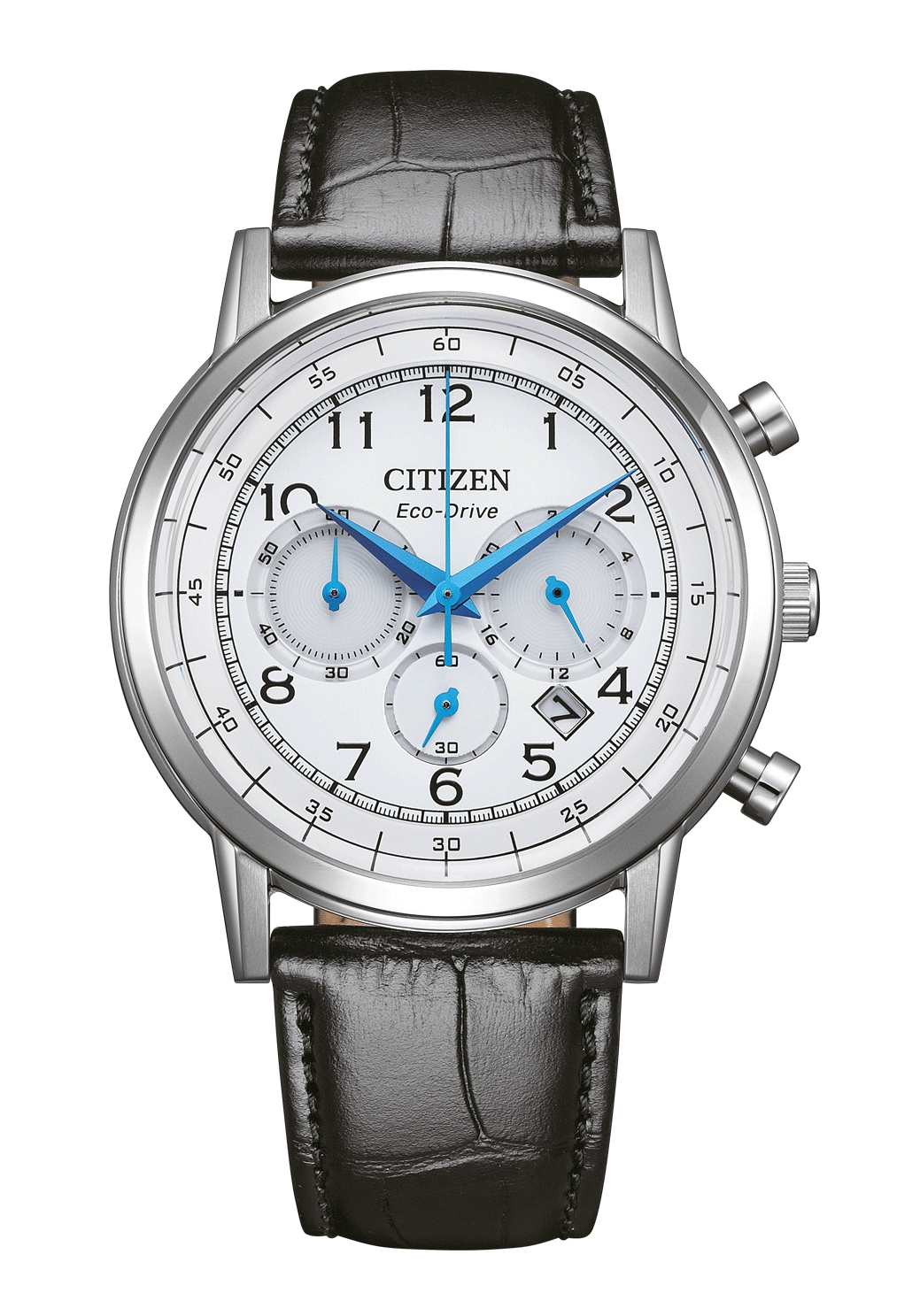 Citizen Eco Drive Chrono Classic Herrenchronograph weiß