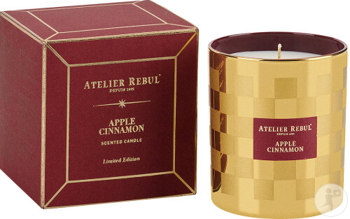 Atelier Rebul Pomme Cannelle Bougie Parfumée 210g