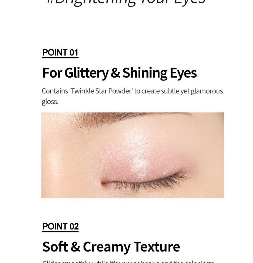 ETUDE - Bling Bling Eye Stick - 12 kleuren
