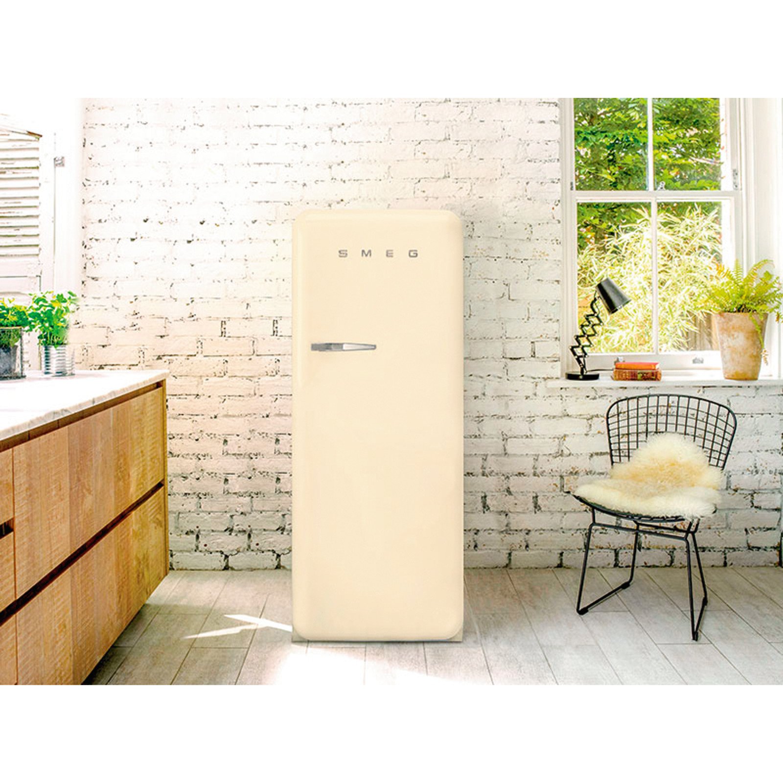 SMEG Kühlschrank FAB28R creme