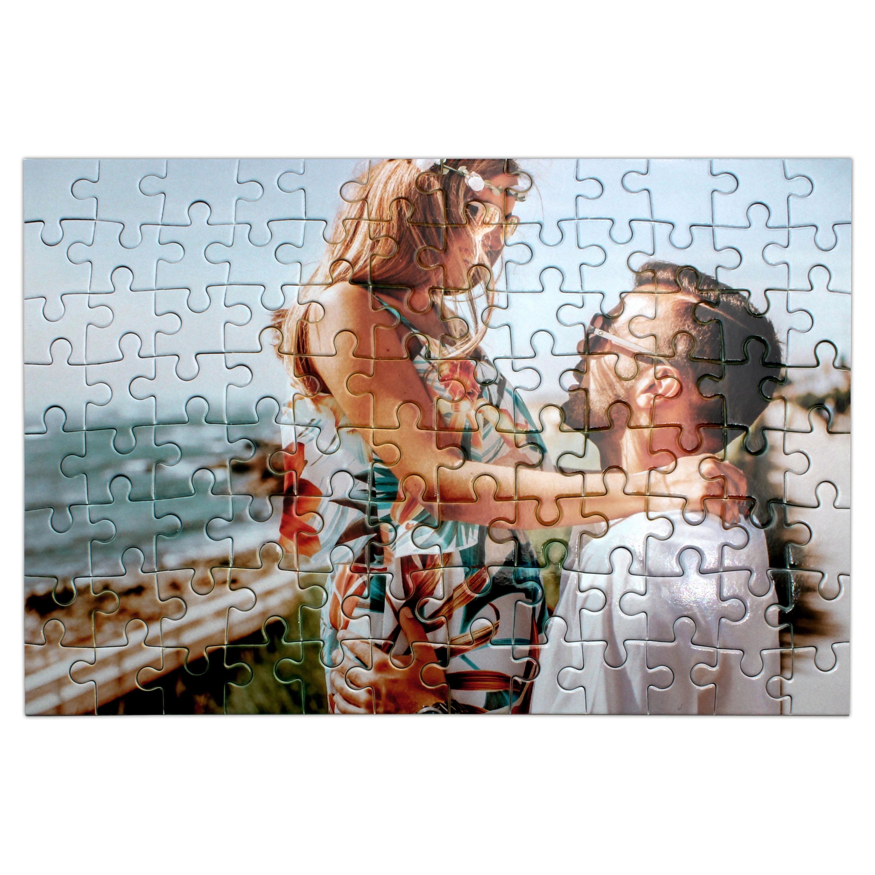 Puzzle mit Foto bedrucken, in Metall-Box (Anzahl-Teile: 96)