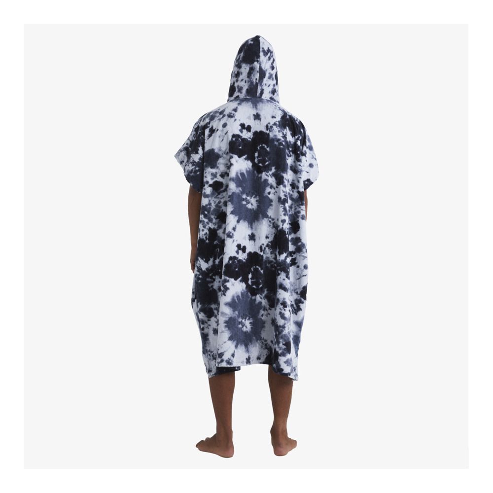 Billabong HOODED - Poncho Homme pro tie dye