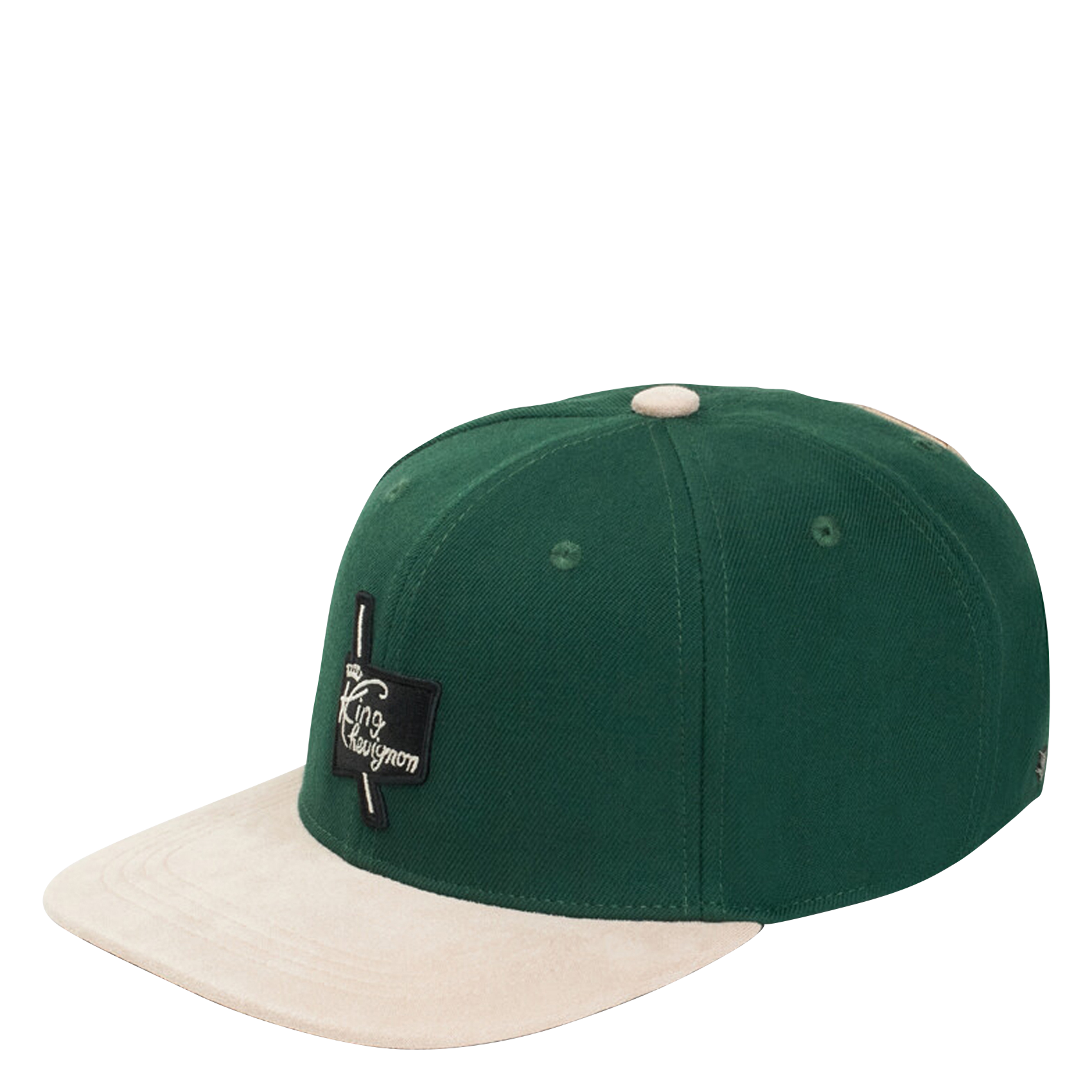 KING - Casquette en coton mélangé | Vert