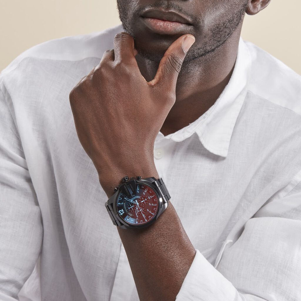 Montre Diesel Mega Chief Noir