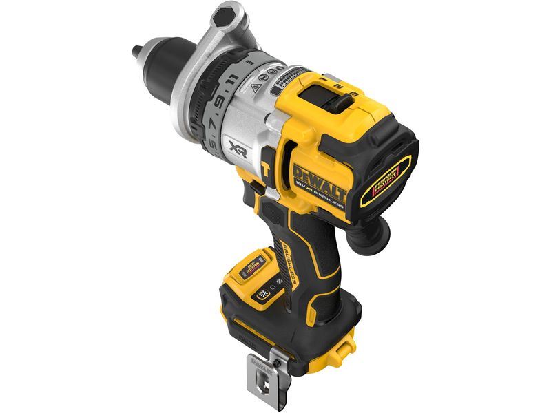 DEWALT Akku-Schlagbohrschrauber 18 V DCD1007NT-XJ Ohne Akku Akku-Schlagbohrschrauber mit 3 Gängen und Powerstack-Akku-Technologie
