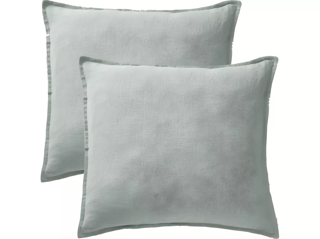 Lot de 2 taies d'oreiller 