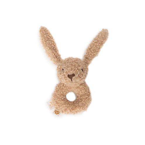 Hochet Riverside bunny - Biscuit - JOLLEIN