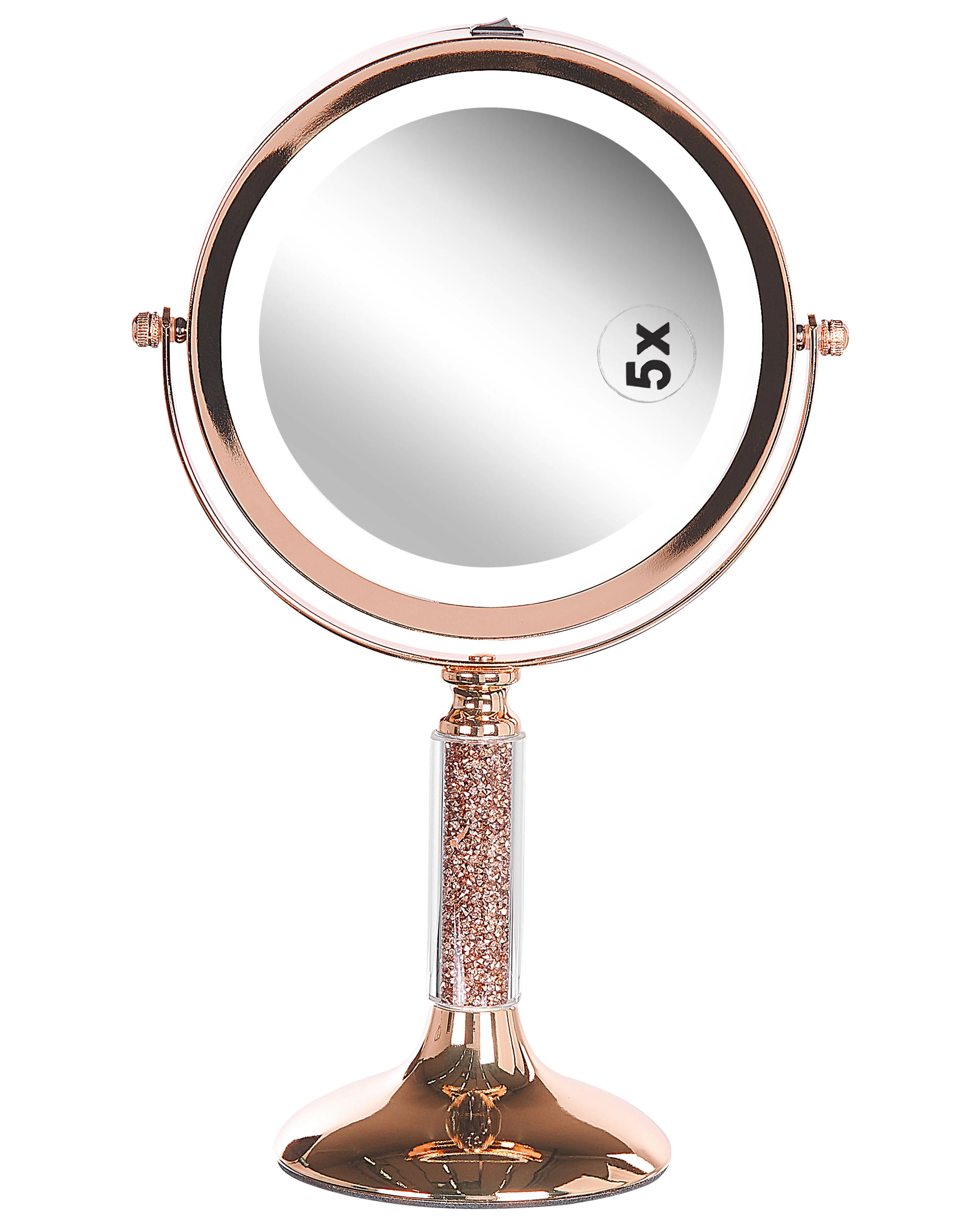 Make-up spiegel LED BAIXAS Roségoud