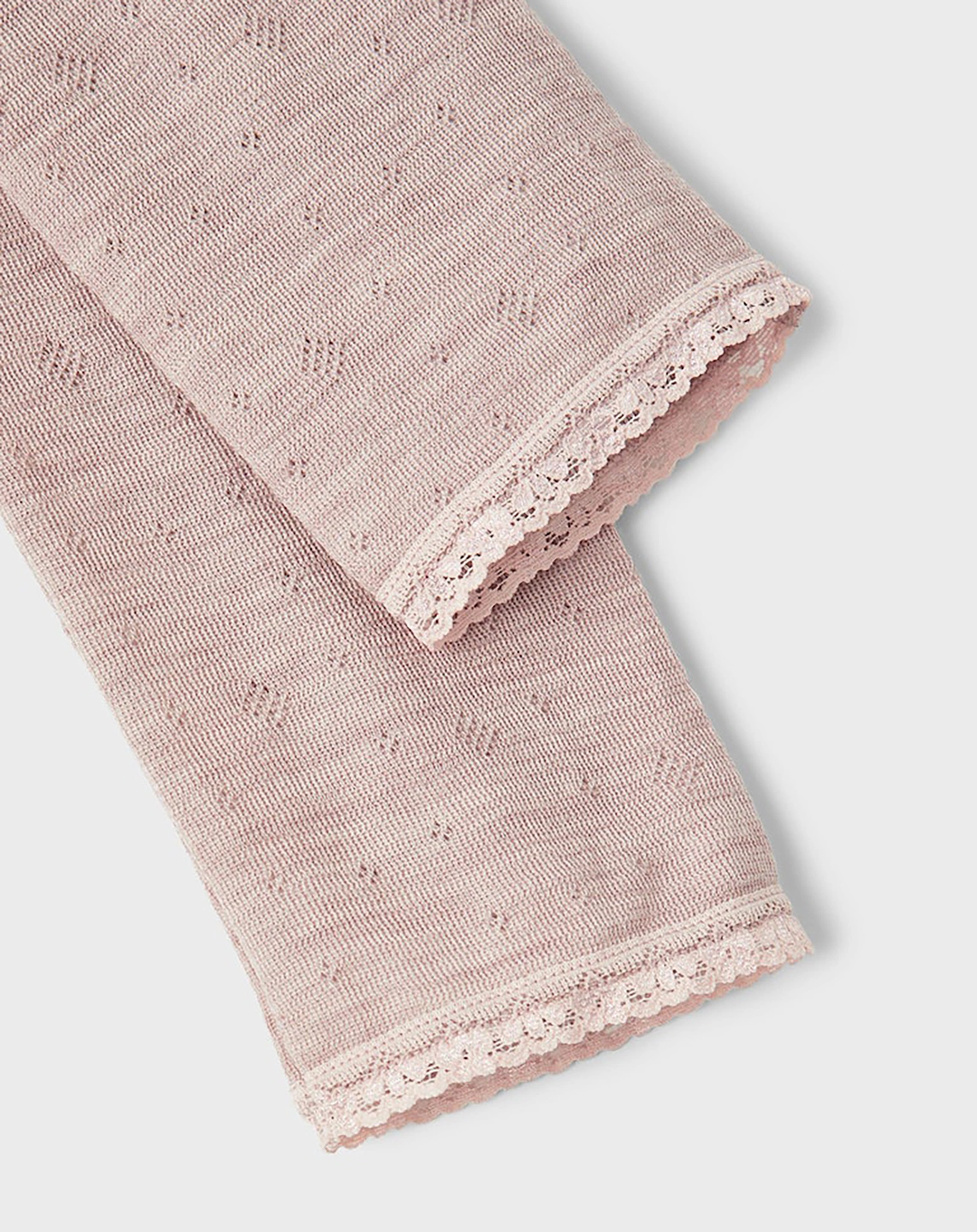 Leggings NKFWANG SOLID aus Wolle in sphinx
