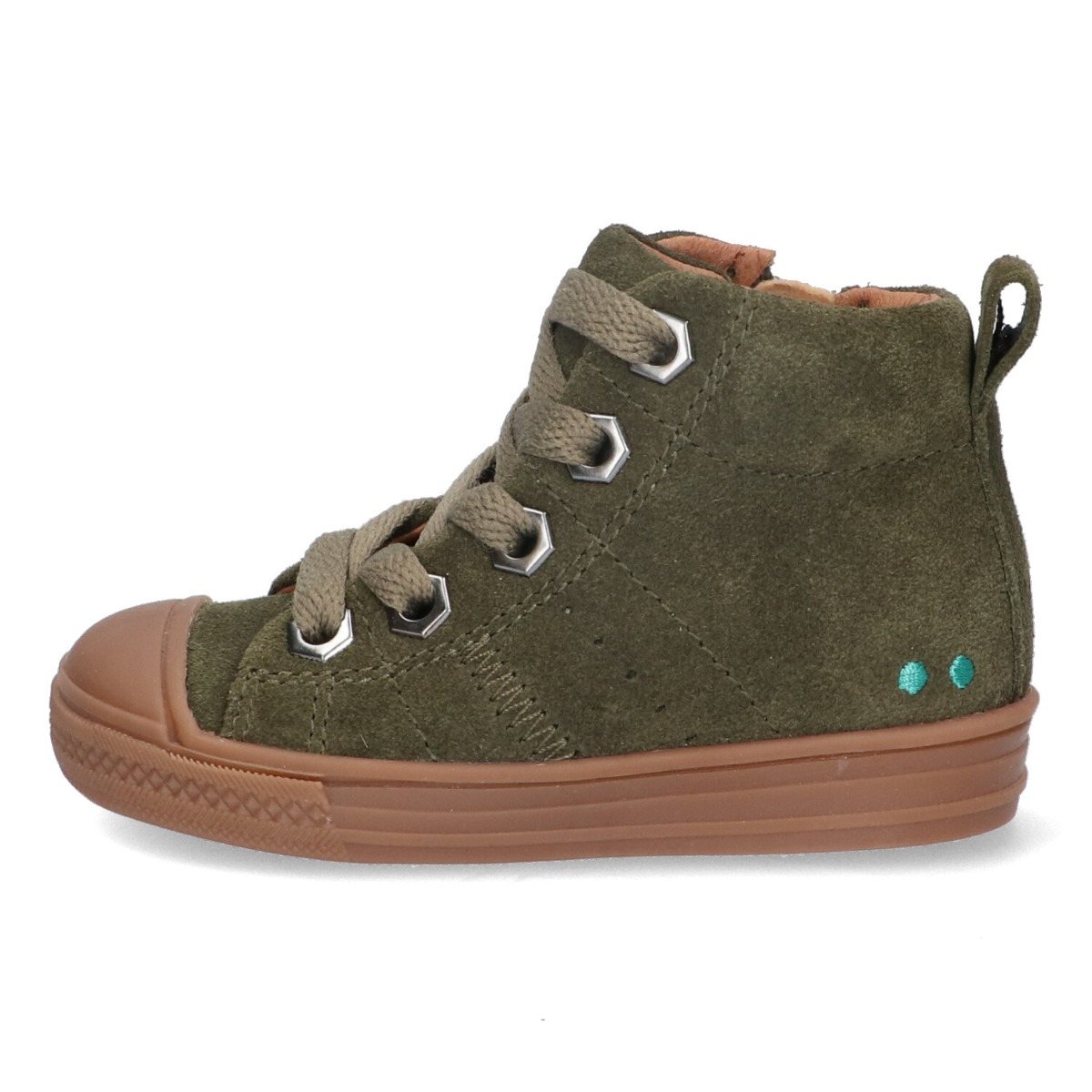 Feline Ferm - Hoge Sneakers Bunnies Groen
