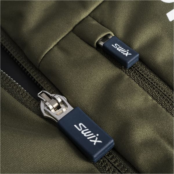 Veste ski de fond SWIX DYNAMIC JACKET W OLIVE/BRIGHT WHITE