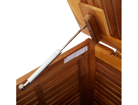 VIDAXL - Coffre Boîte de rangement de jardin 150x80x75 cm bois massif d'acac...