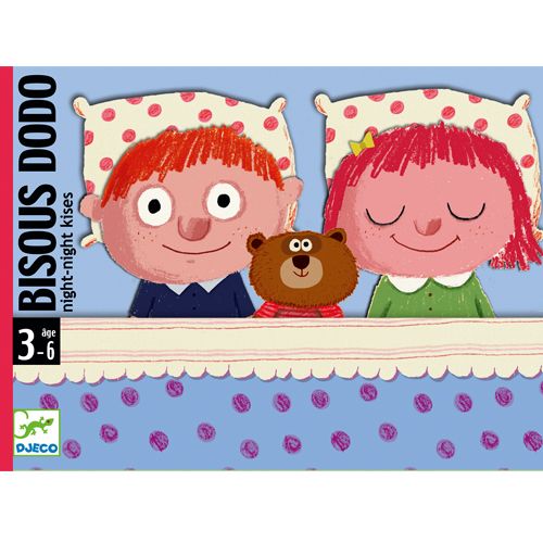 Djeco kaartspel bisous dodo slaapkusjes DJ05176